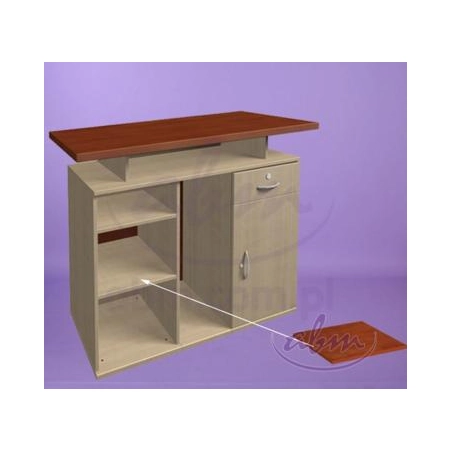 Półka do lady LK7 i LK8 grusza,klon,limba,limba czekoladowa